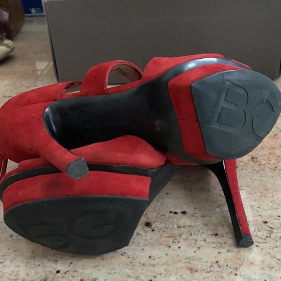 BCBGeneration Red Dress Heels - Picture 9 of 12